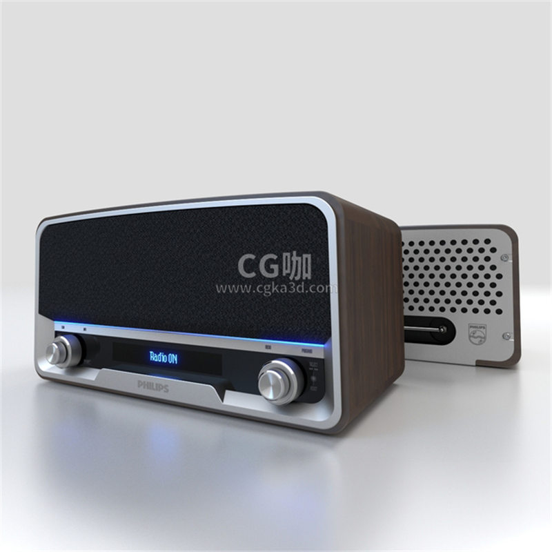 CG咖-飞利浦收音机模型复古收音机模型