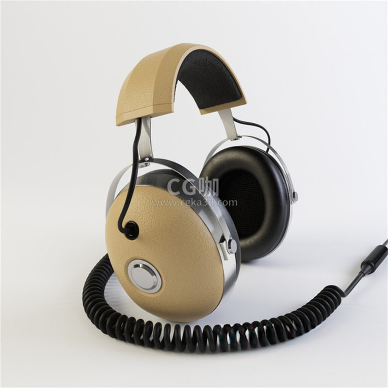CG咖-头戴式耳机模型