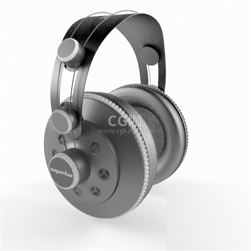 CG咖-头戴式耳机模型无线耳机模型蓝牙耳机模型