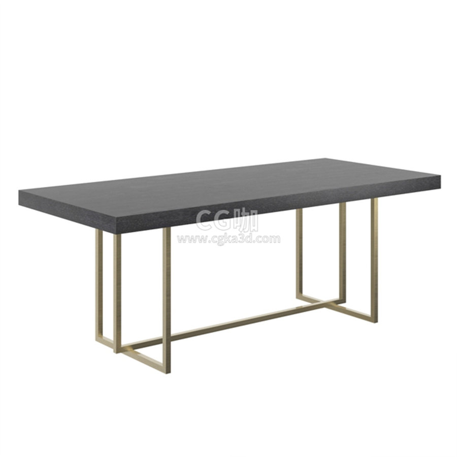 CG咖-方桌模型桌子模型