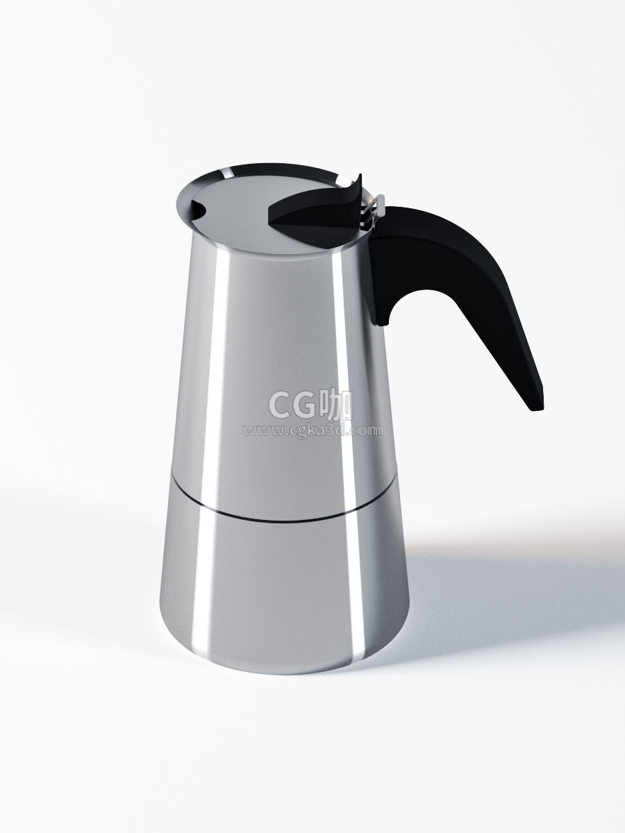 CG咖-茶壶模型电烧水壶模型电热水壶模型