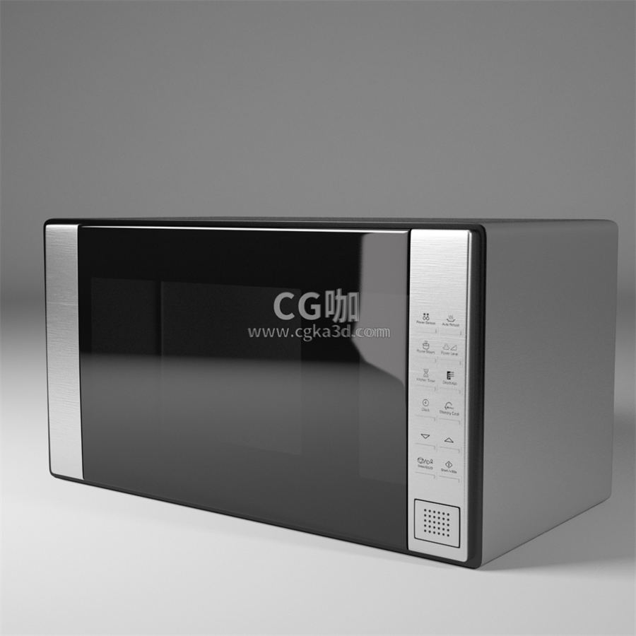 CG咖-微波炉模型