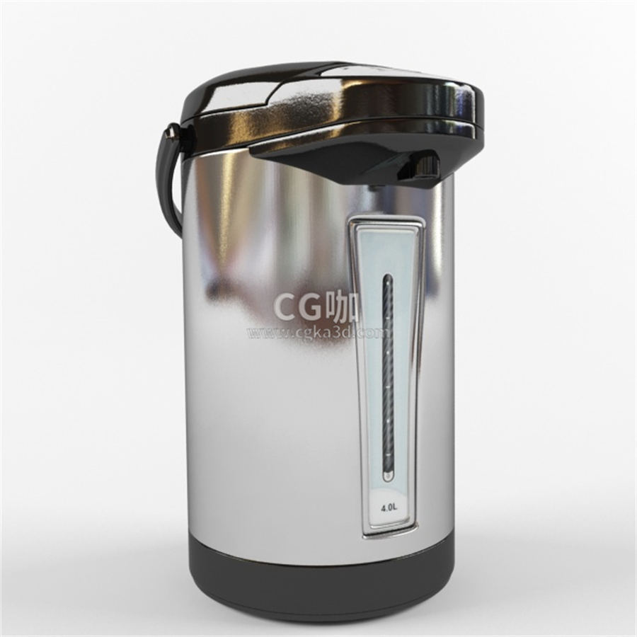 CG咖-智能电热水壶模型恒温电热水瓶模型恒温开水壶模型保温壶模型