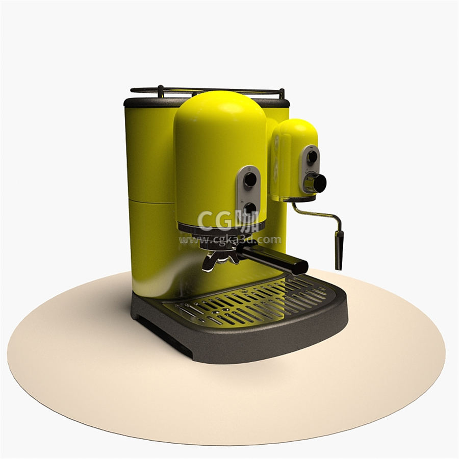 CG咖-浓缩咖啡机模型