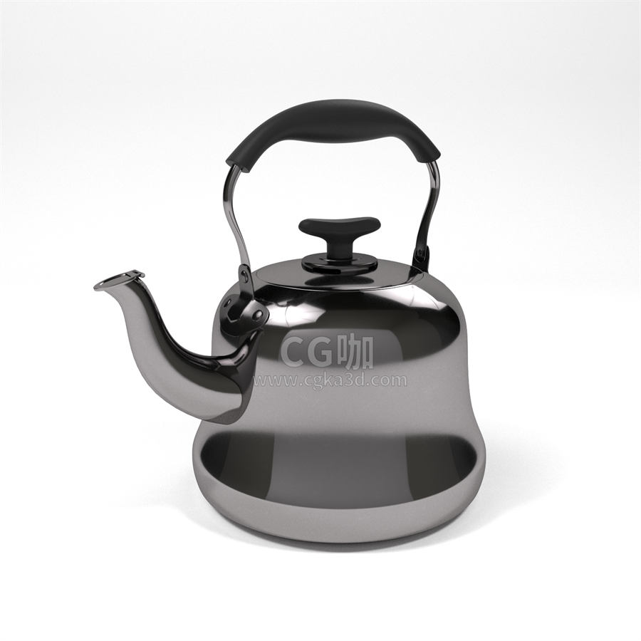 CG咖-烧水壶模型茶壶模型