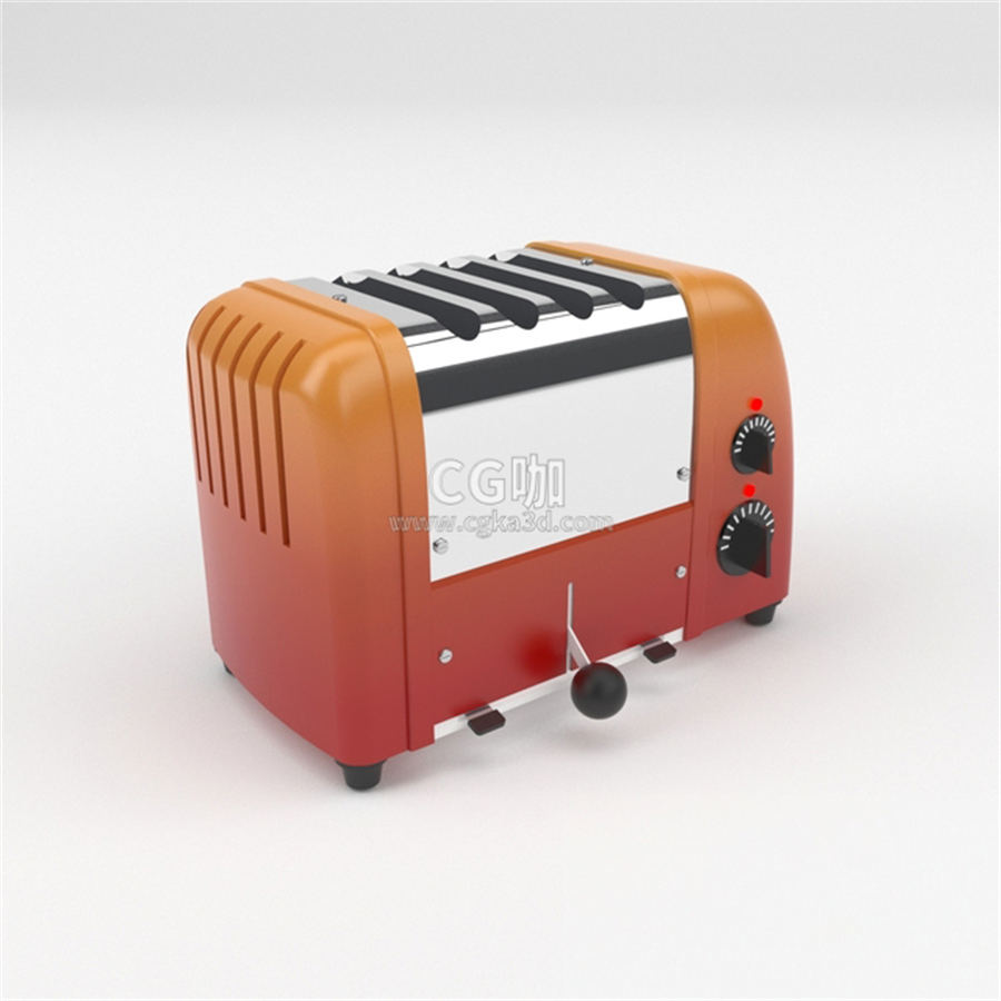 CG咖-多士炉模型烤面包机模型烤吐司机模型