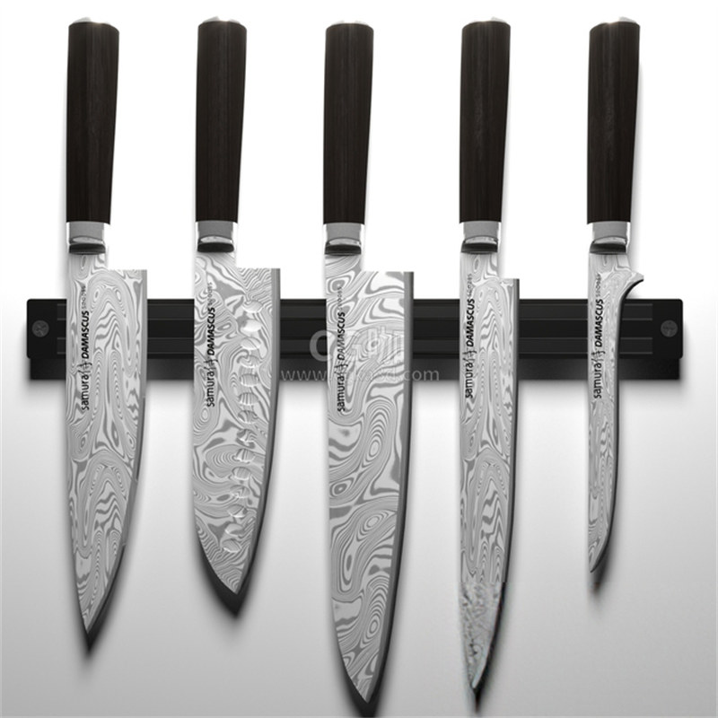 CG咖-粘合刀模型多功能菜刀模型大马士革刀模型厨房刀模型剔骨刀模型