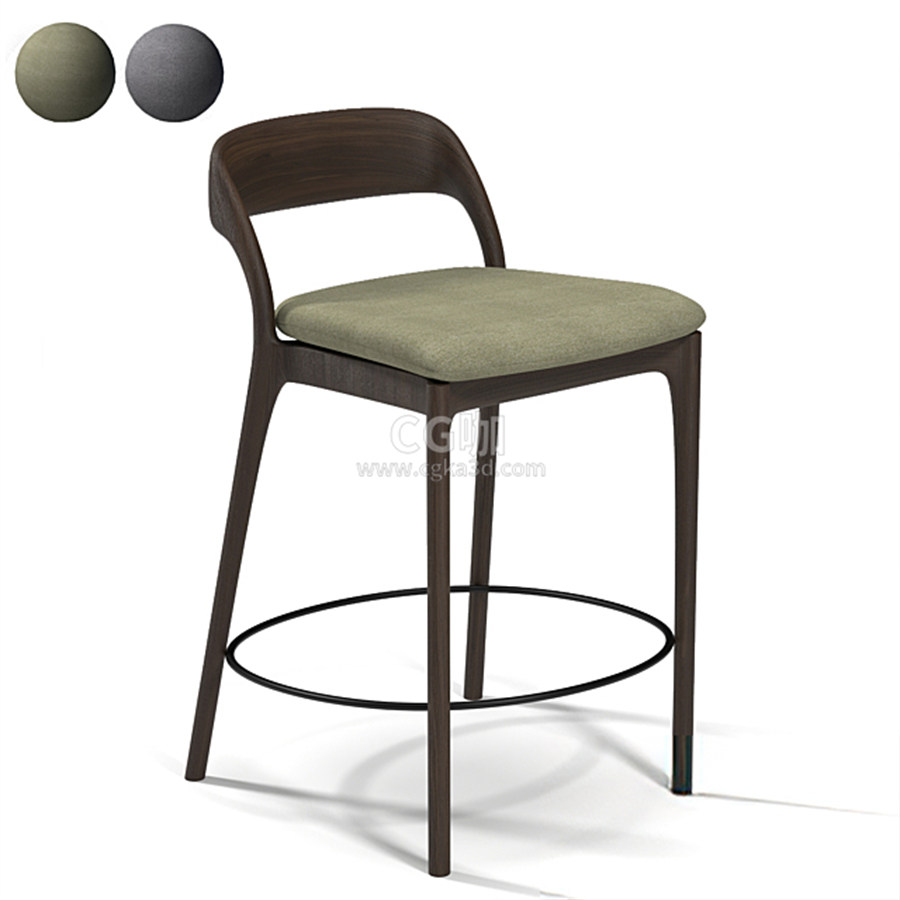 CG咖-椅子模型餐椅模型