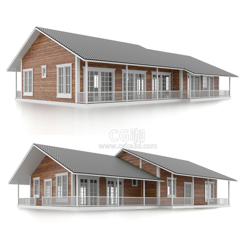 CG咖-房屋模型房子模型建筑模型住房模型住宅模型