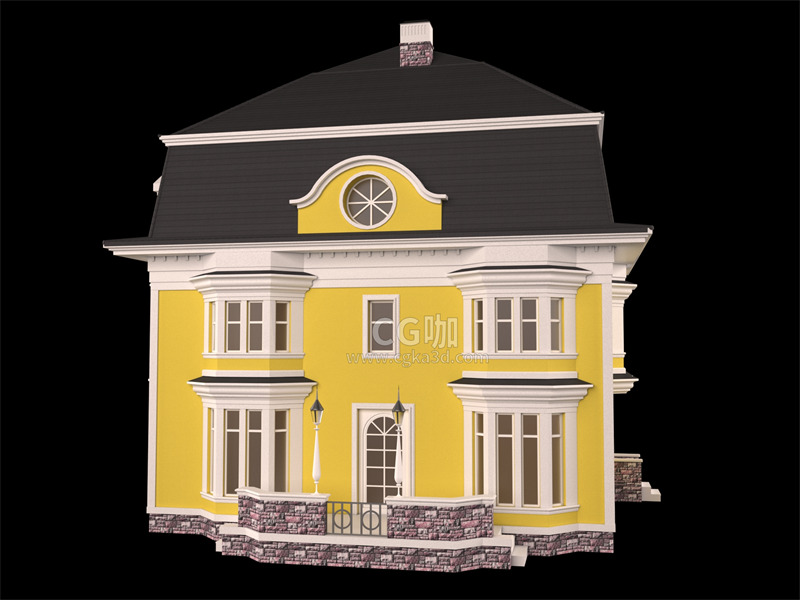 CG咖-房屋模型房子模型建筑模型别墅模型