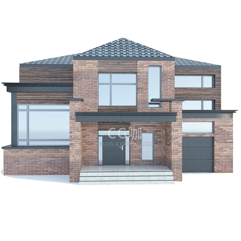CG咖-房屋模型房子模型建筑模型豪华住宅模型豪宅模型别墅模型
