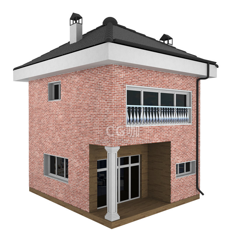 CG咖-房屋模型房子模型建筑模型住宅模型