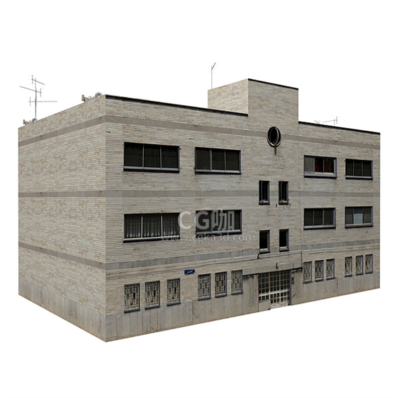 CG咖-房屋模型房子模型建筑模型楼房模型住宅模型