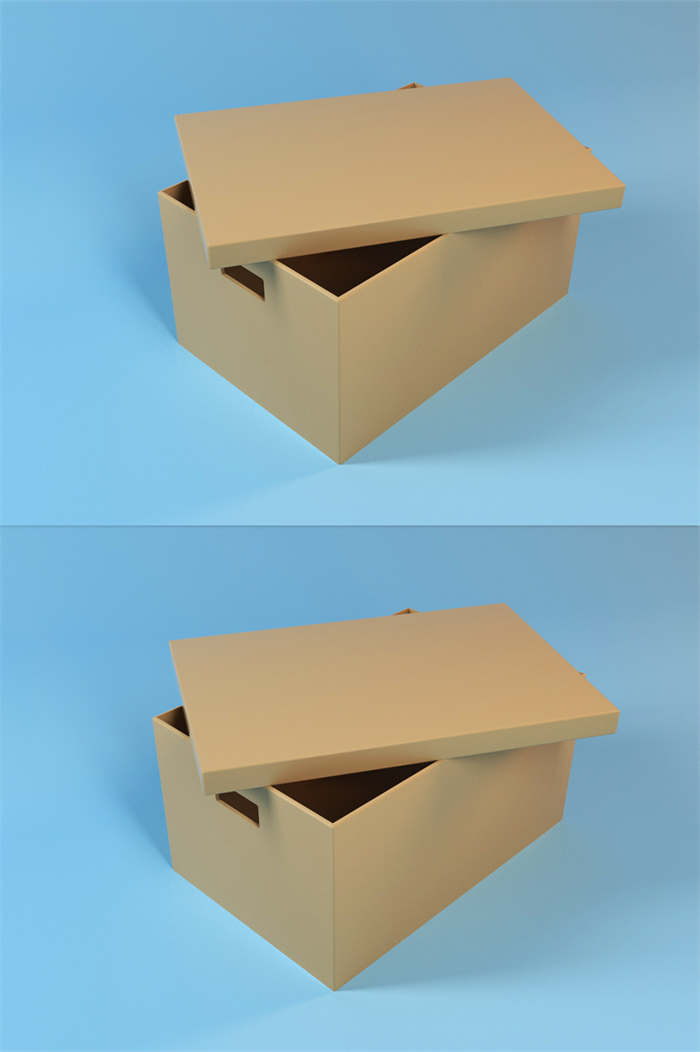 CG咖-文件盒模型资料盒模型档案盒模型鞋盒模型产品包装盒模型