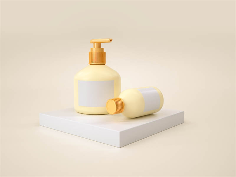 CG咖-身体乳瓶模型护肤品包装瓶模型