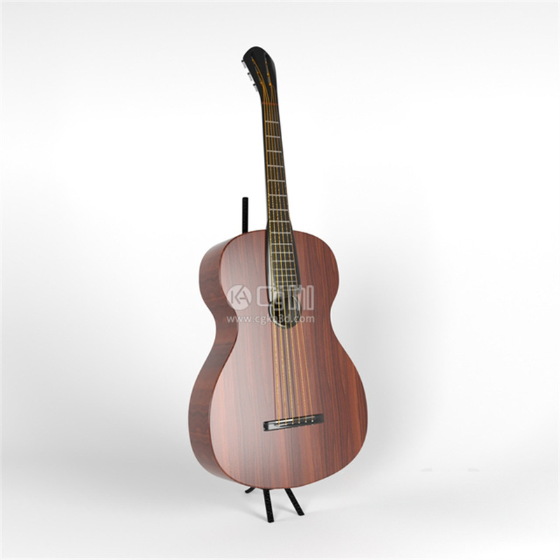 CG咖-乐器模型古典吉他模型吉他架模型