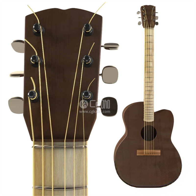 CG咖-乐器模型吉他模型