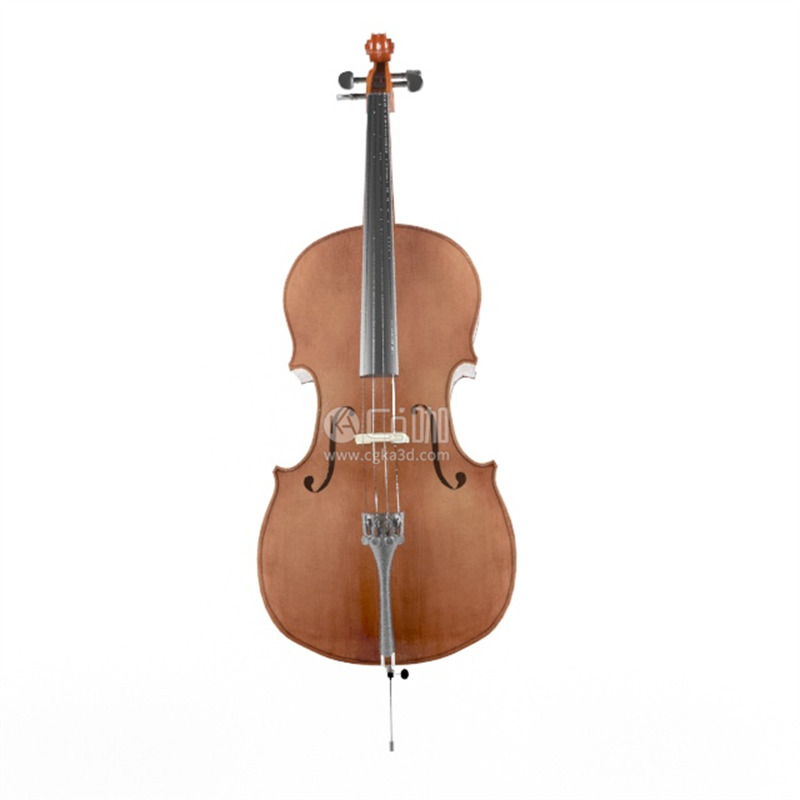 CG咖-乐器模型大提琴模型