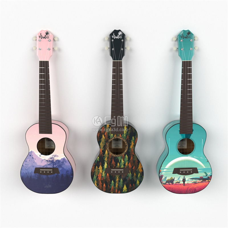 CG咖-乐器模型吉他模型尤克里里模型