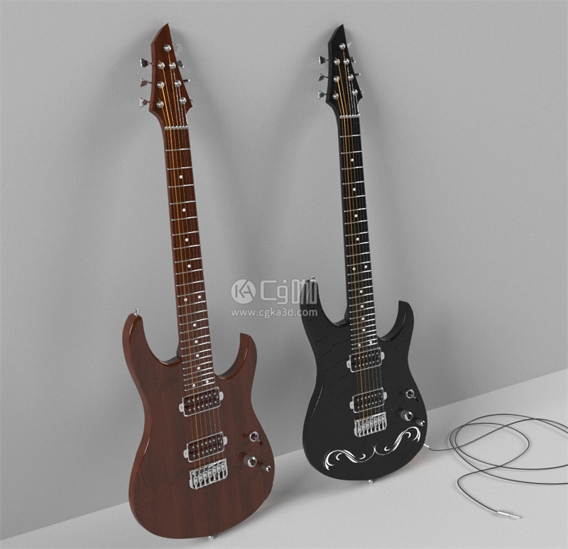 CG咖-乐器模型电吉他模型