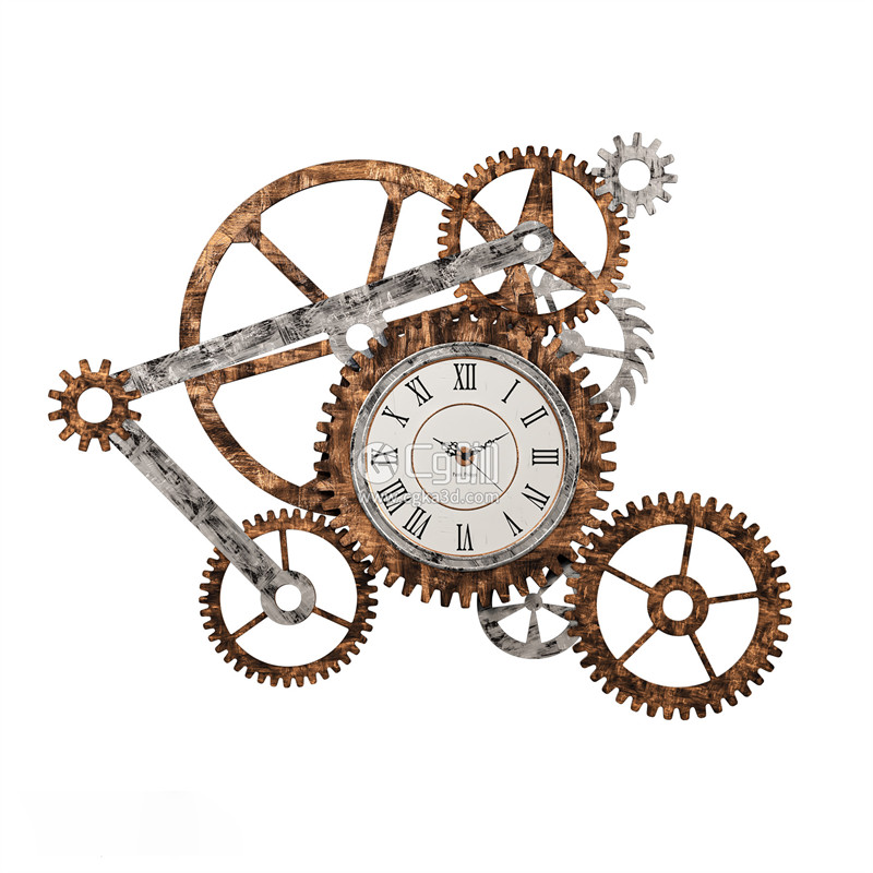 CG咖-时钟模型钟表模型齿轮表模型