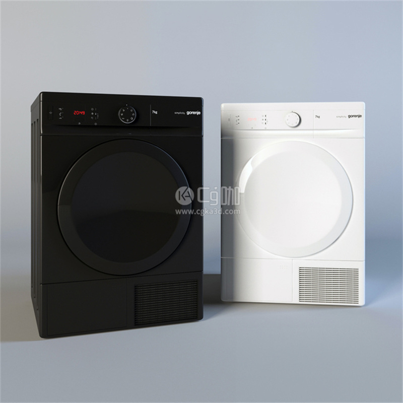 CG咖-烘干机模型干衣机模型