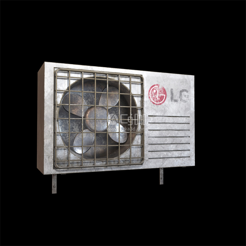 CG咖-旧空调外机模型