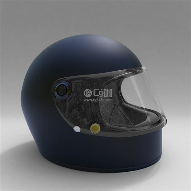CG咖-摩托车头盔模型