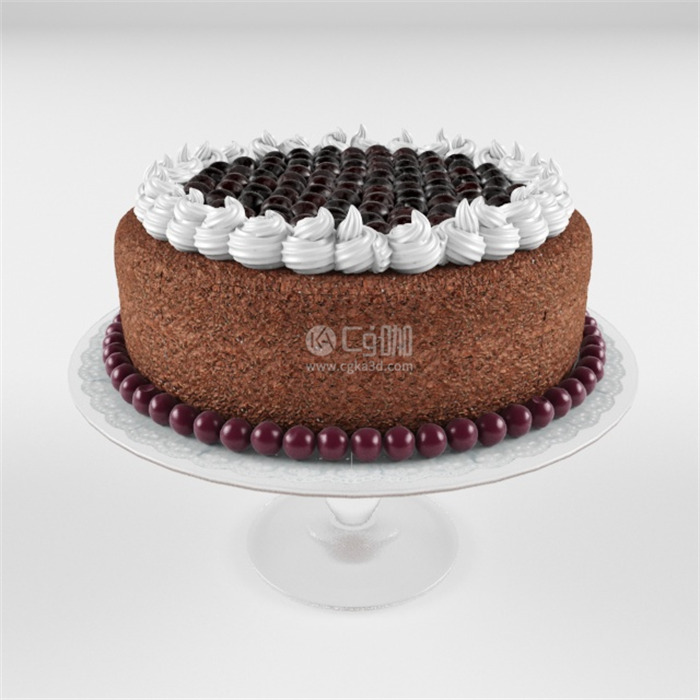 CG咖-蛋糕模型