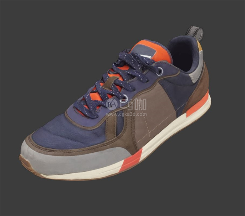 Blender工程-鞋子模型运动鞋模型休闲鞋模型跑步鞋模型