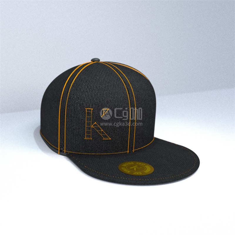 Blender工程-帽子模型棒球帽模型