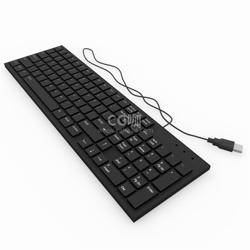 CG咖-键盘模型