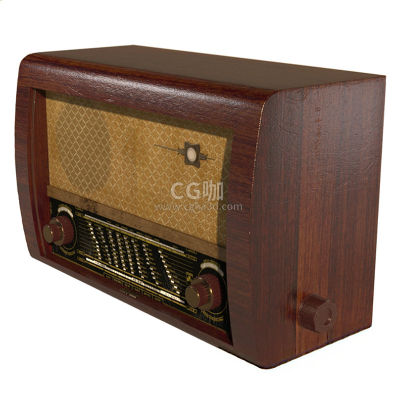 CG咖-老式收音机模型复古收音机模型