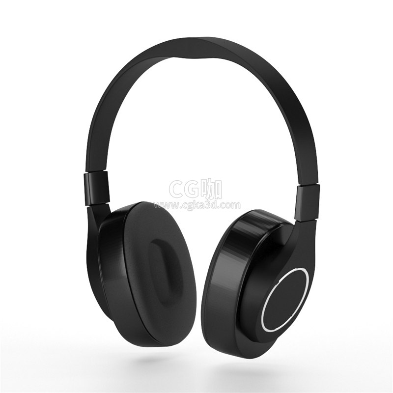 CG咖-无线耳机模型头戴式耳机模型