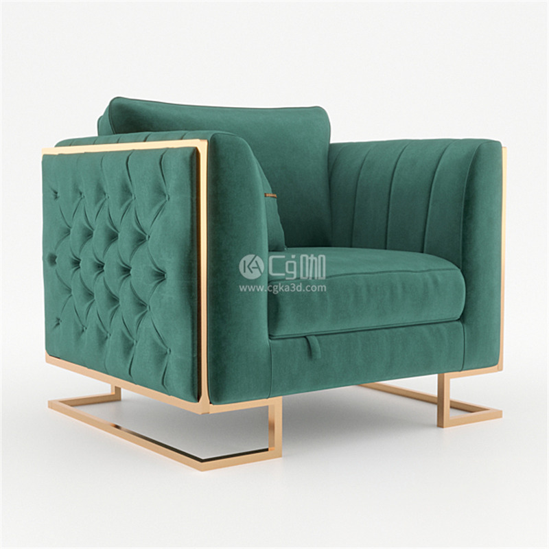 CG咖-椅子模型靠背椅模型沙发椅模型