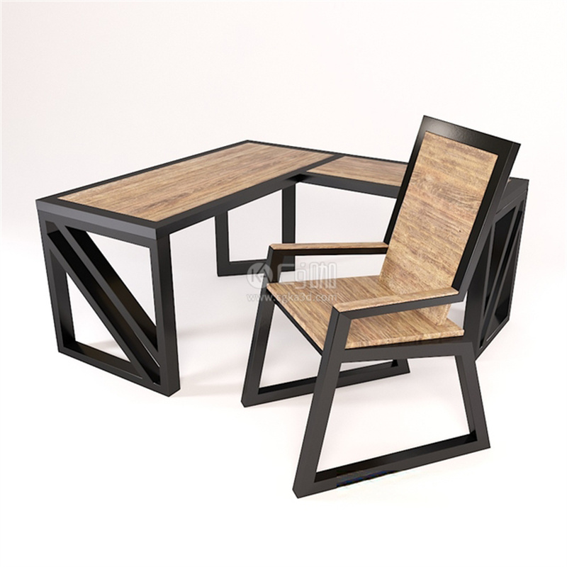 CG咖-椅子模型桌子模型办公桌模型办公椅模型