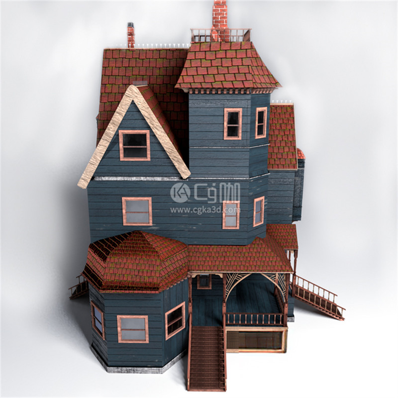 CG咖-房屋模型房子模型住宅模型别墅模型