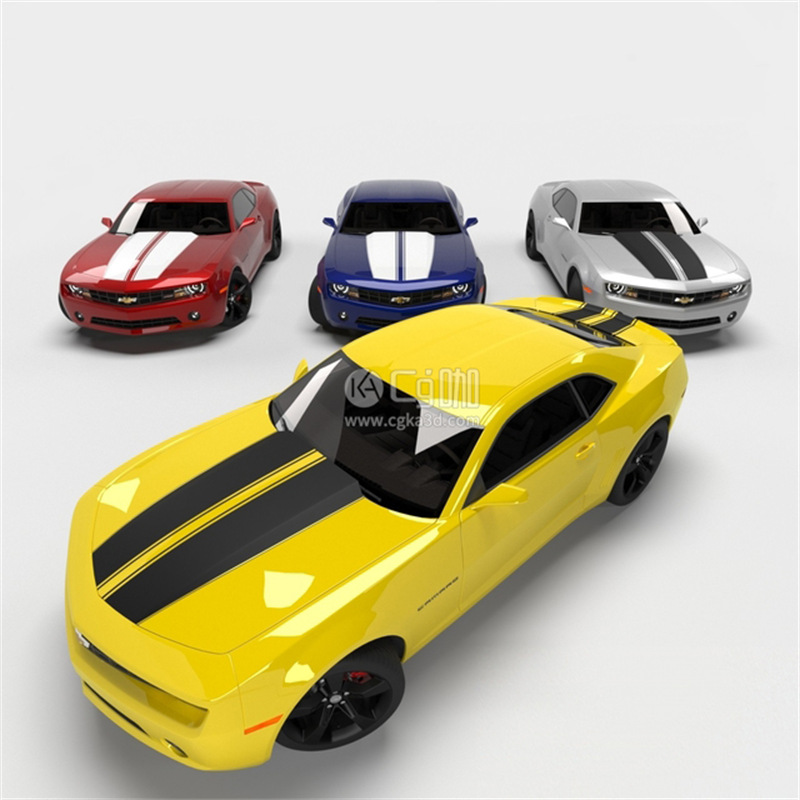 CG咖-雪佛兰模型小车模型汽车模型