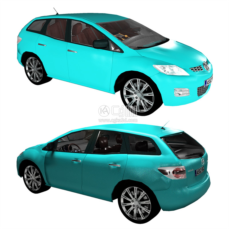 CG咖-马自达模型SUV模型汽车模型