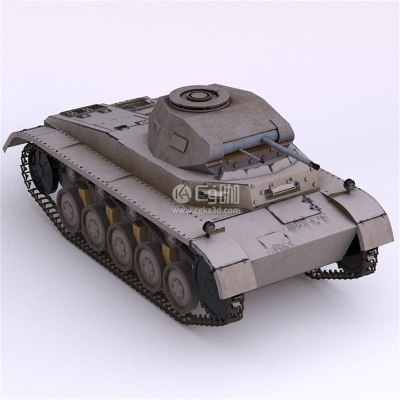 CG咖-坦克模型