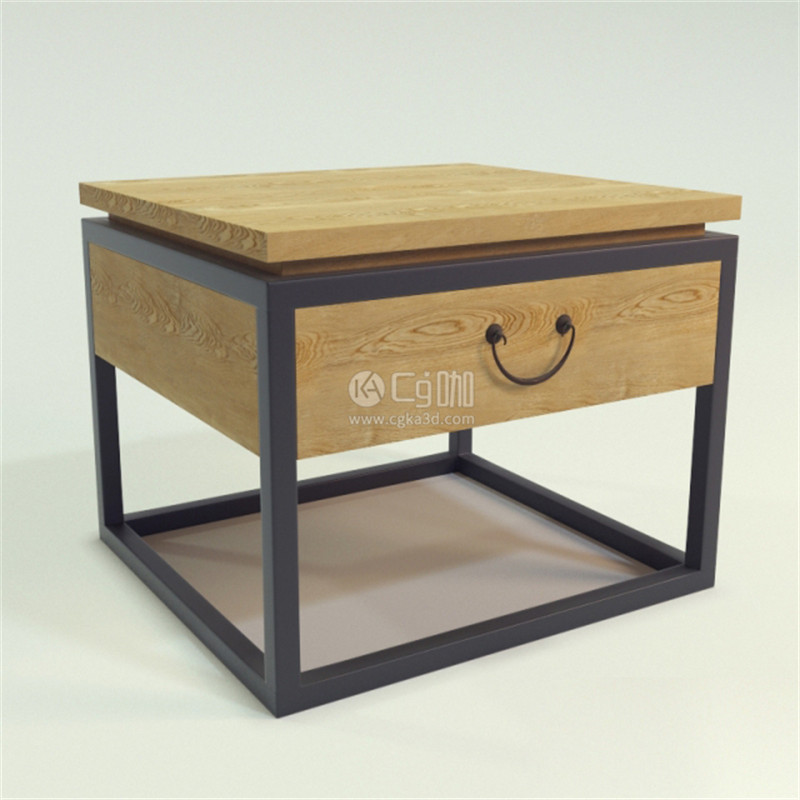 CG咖-柜子模型床头柜模型茶几模型家具模型
