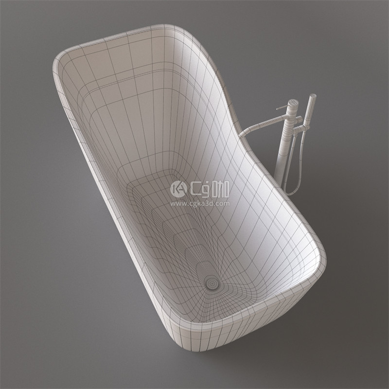 CG咖-水龙头模型洗手台模型卫浴模型