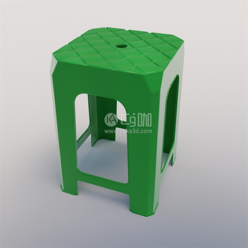 Blender工程-凳子模型塑胶凳模型