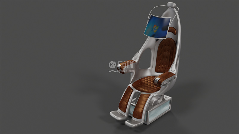 Blender工程-椅子模型电脑椅模型电竞椅模型