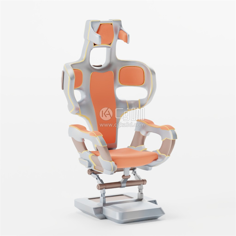 Blender工程-电竞椅模型电脑椅模型