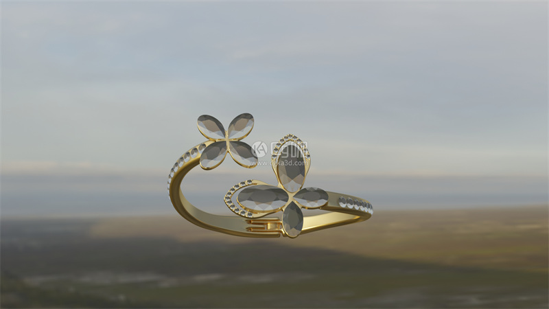 Blender工程-钻石戒指模型