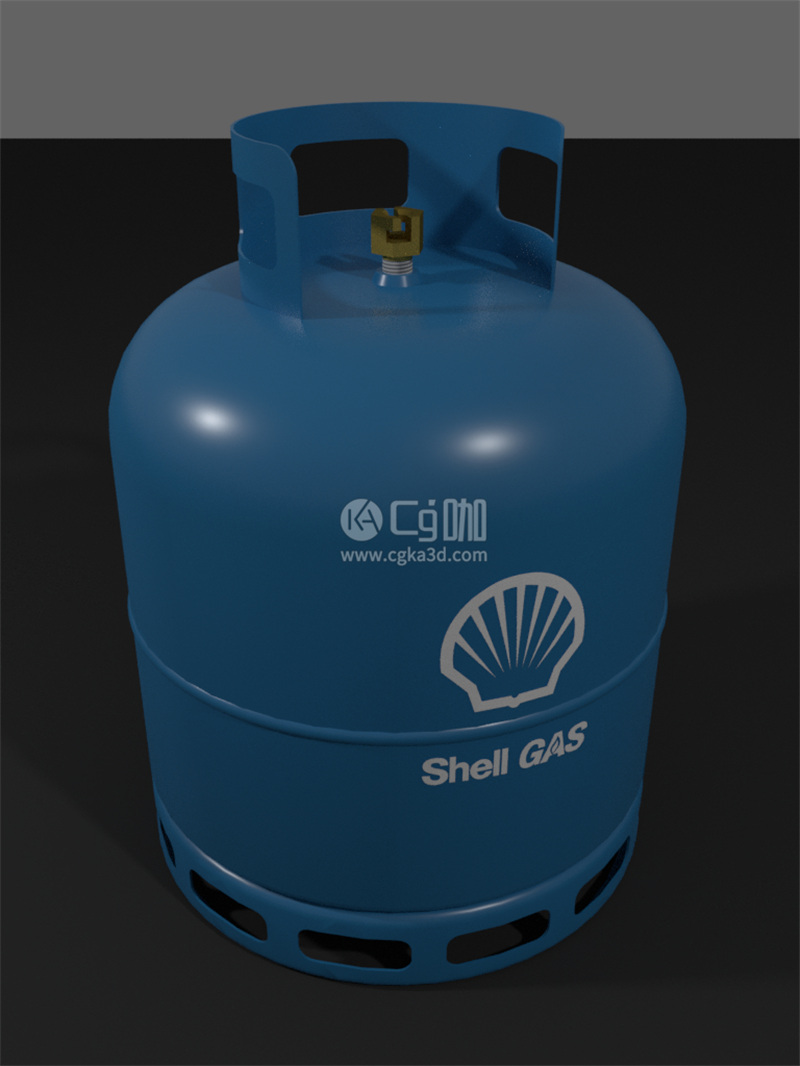 Blender工程-液化石油气气瓶模型气罐模型