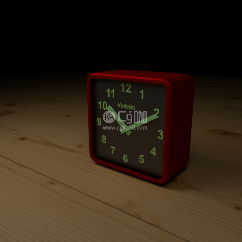 Blender工程-钟表模型时钟模型