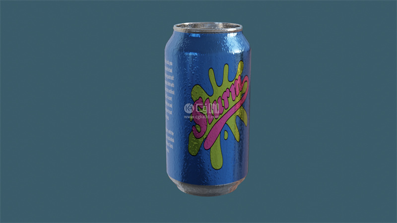 Blender工程-易拉罐模型饮料模型饮料罐模型