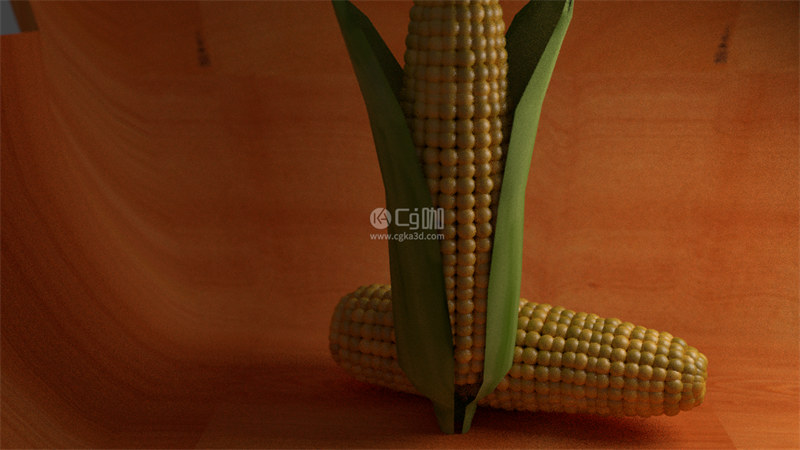 Blender工程-玉米模型